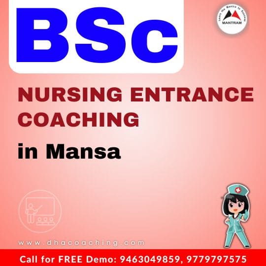 BSc Nursing Entrance Coaching in Mansa