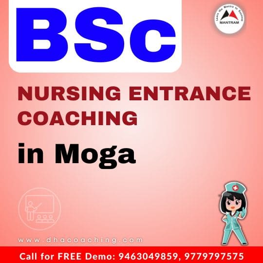 BSc Nursing Entrance Coaching in Moga