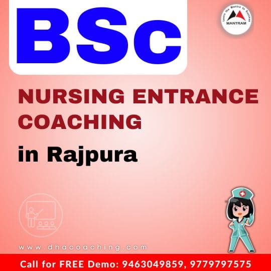 BSc Nursing Entrance Coaching in Rajpura