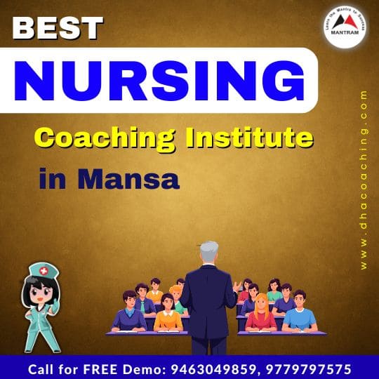 Best Nursing Coaching Institute in Mansa