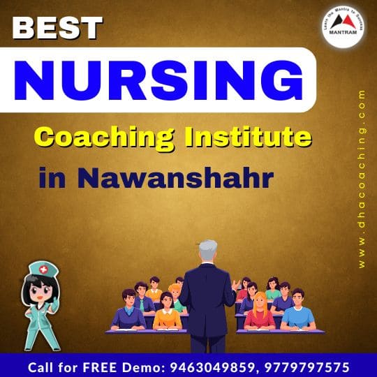 Best Nursing Coaching Institute in Nawanshahr