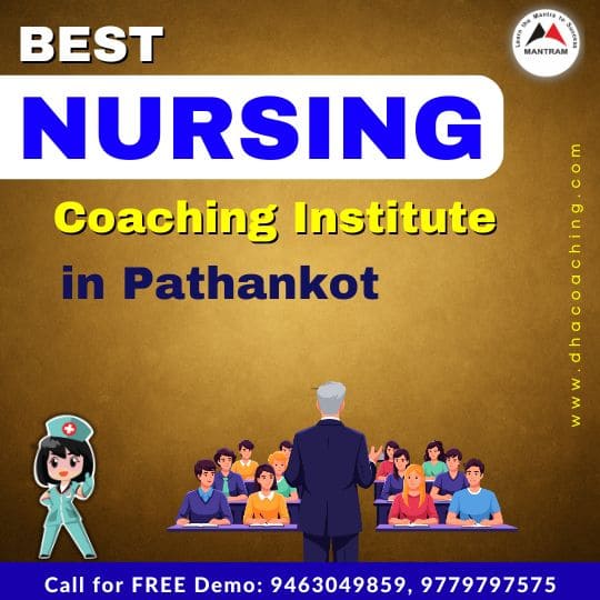 Best Nursing Coaching Institute in Pathankot