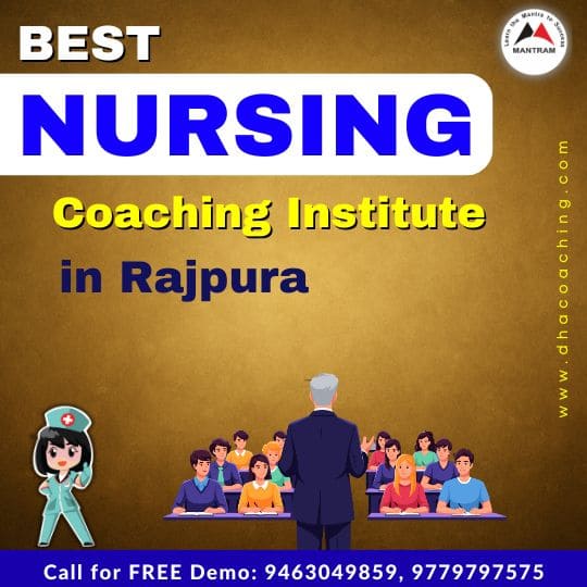 Best Nursing Coaching Institute in Rajpura