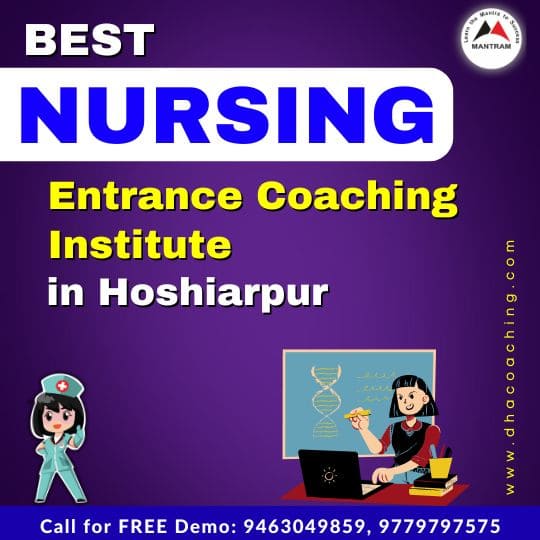 Best Nursing Entrance Coaching Institute in Hoshiarpur