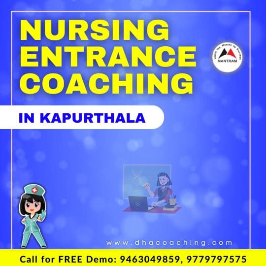 Nursing Entrance Coaching in Kapurthala