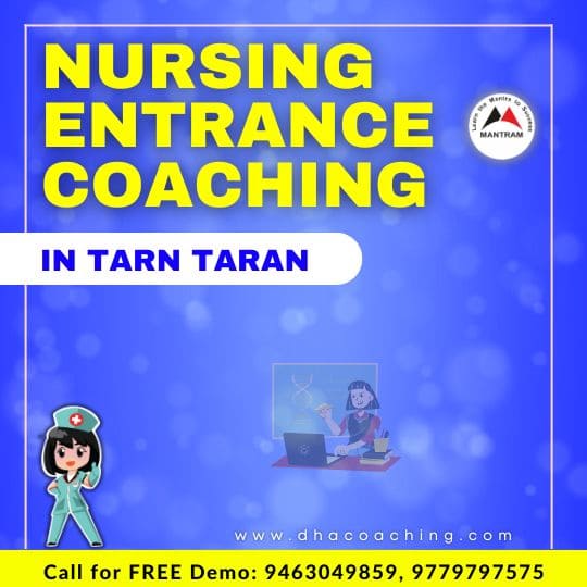 Nursing Entrance Coaching in Tarn Taran