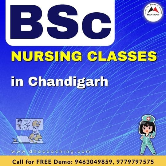 BSc Nursing Classes in Chandigarh