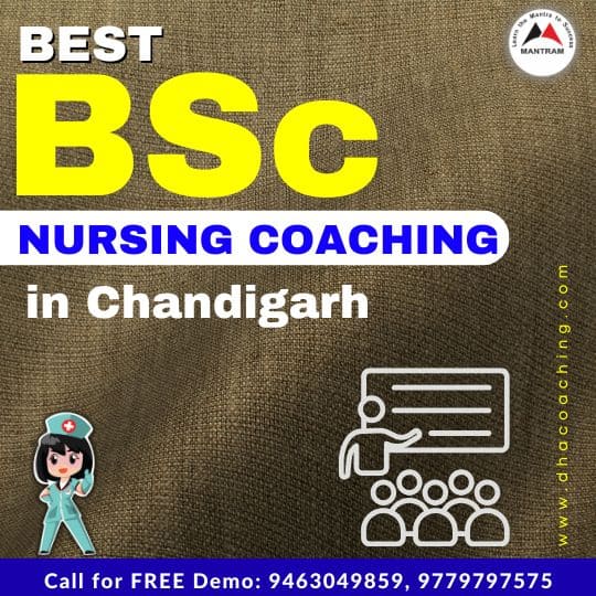 Best BSc Nursing coaching in Chandigarh