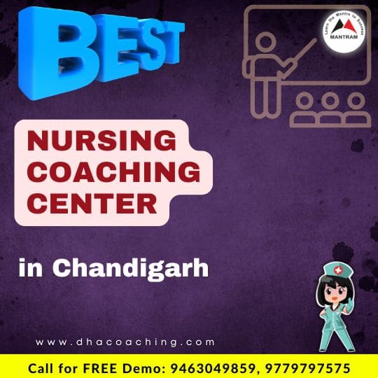 Best Nursing Coaching Centre in Chandigarh