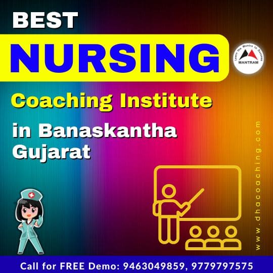 Best Nursing Coaching Institute in Banaskantha Gujarat