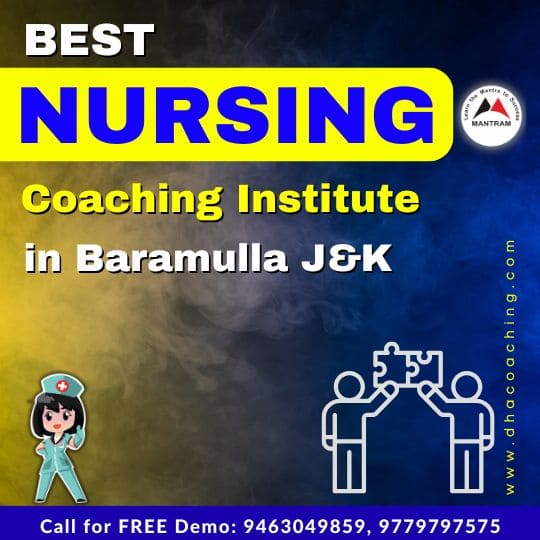 Best Nursing Coaching Institute in Baramulla J&K