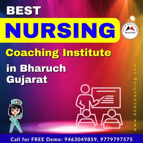Best Nursing Coaching Institute in Bharuch Gujarat