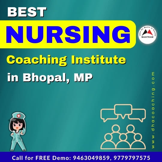 Best Nursing Coaching Institute in Bhopal MP