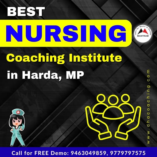 Best Nursing Coaching Institute in Harda MP