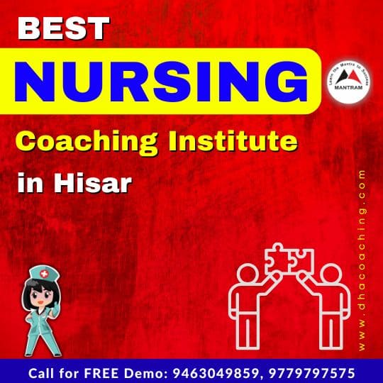Best Nursing Coaching Institute in Hisar