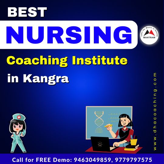 Best Nursing Coaching Institute in Dharamshala