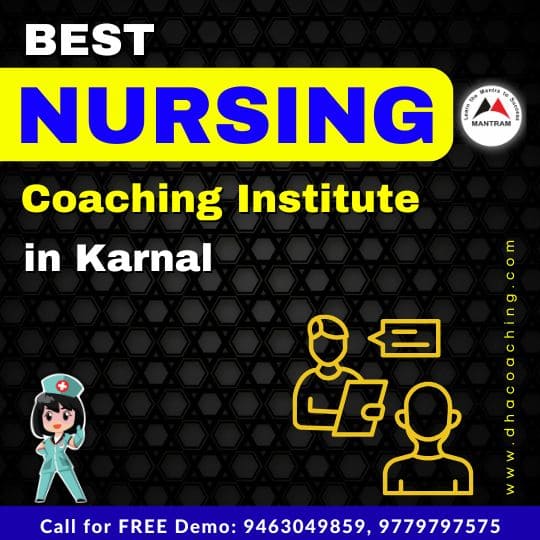 Best Nursing Coaching Institute in Karnal