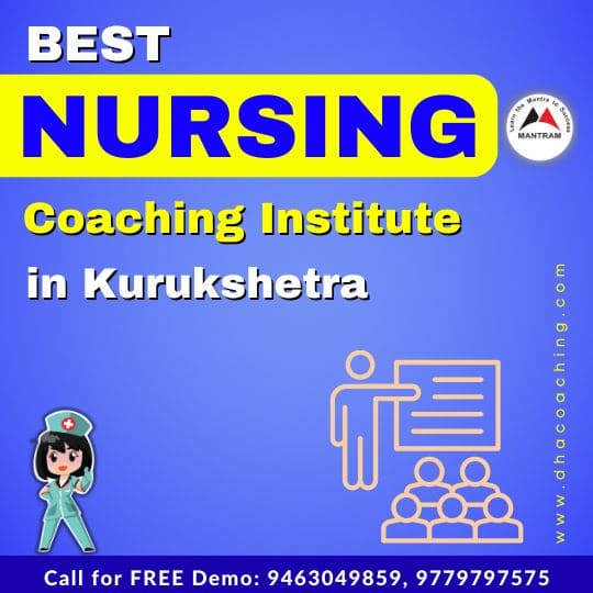 Best Nursing Coaching Institute in Kurukshetra