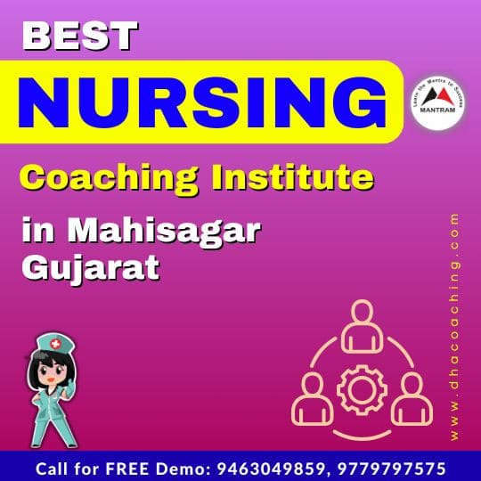 Best Nursing Coaching Institute in Mahisagar Gujarat