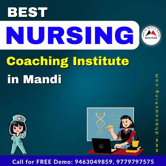 Best Nursing Coaching Institute in Mandi