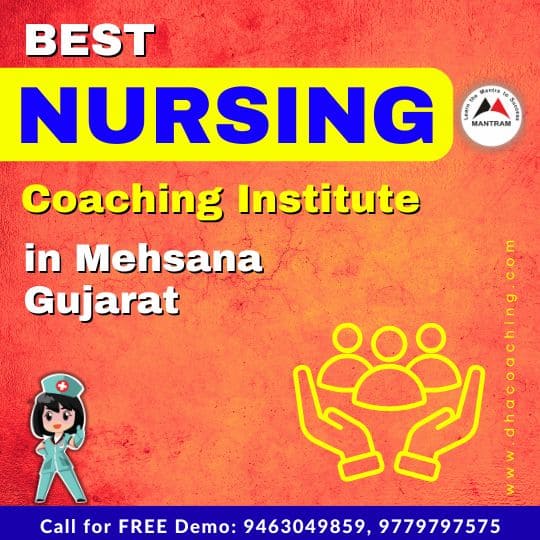 Best Nursing Coaching Institute in Mehsana Gujarat
