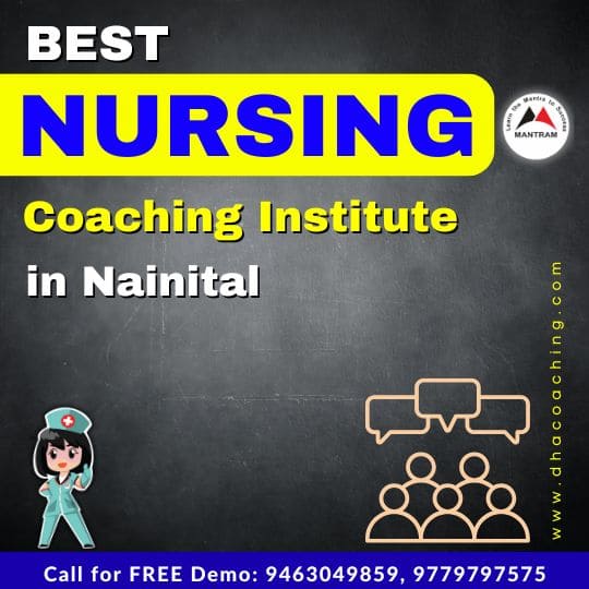 Best Nursing Coaching Institute in Nainital
