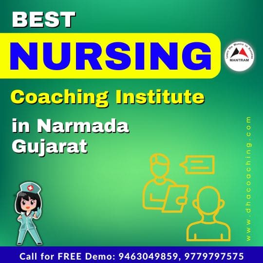 Best Nursing Coaching Institute in Narmada Gujarat