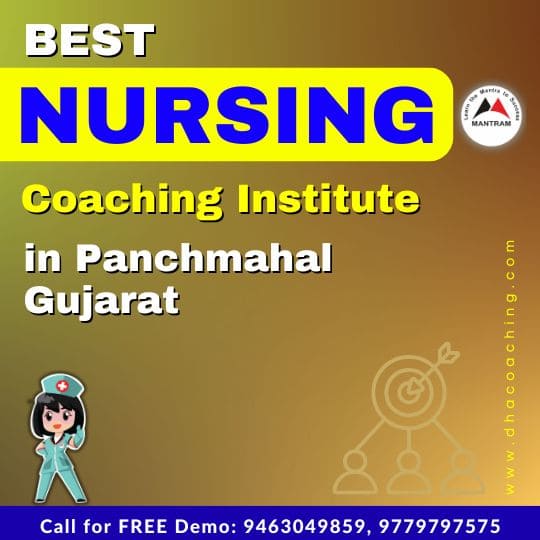 Best Nursing Coaching Institute in Panchmahal Gujarat