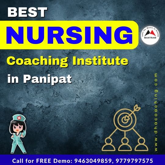 Best Nursing Coaching Institute in Panipat