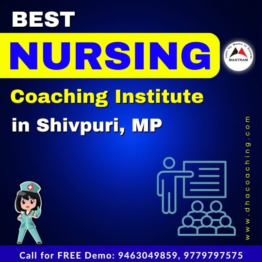 Best Nursing Coaching Institute in Shivpuri MP