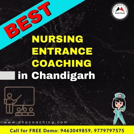 Best Nursing Entrance Coaching in Chandigarh