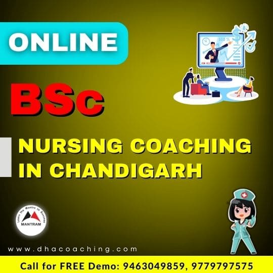 Online BSc Nursing Coaching in Chandigarh