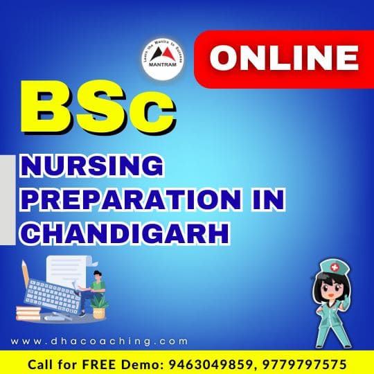 Online BSc Nursing Preparation in Chandigarh