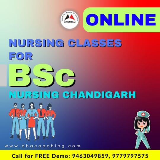 Online Nursing Classes for BSc Nursing Chandigarh