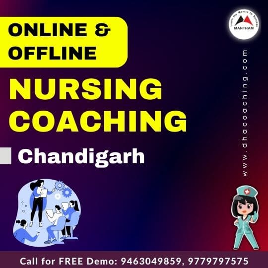 Online & Offline Nursing Coaching Chandigarh