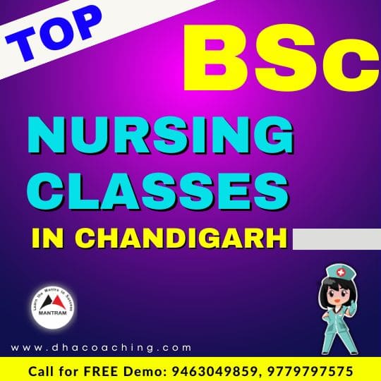 Top BSc Nursing Classes in Chandigarh