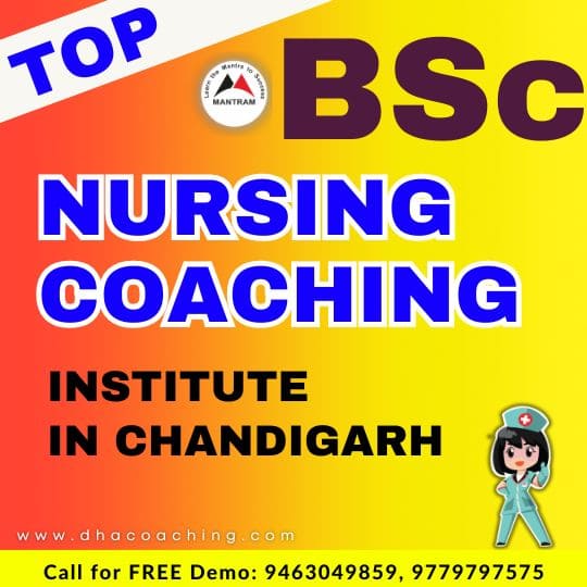 Top BSc Nursing Coaching Institute in Chandigarh